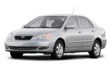 a car parked in a parking lot